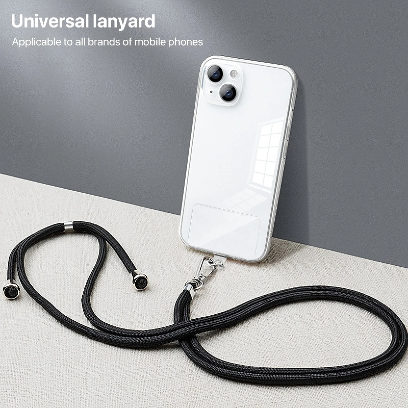 NEW Universal Adjustable Phone Lanyard Strap Mobile Phone Hanging Rope Neck Straps Anti-lost Lanyards Cell Phone Accessories 3