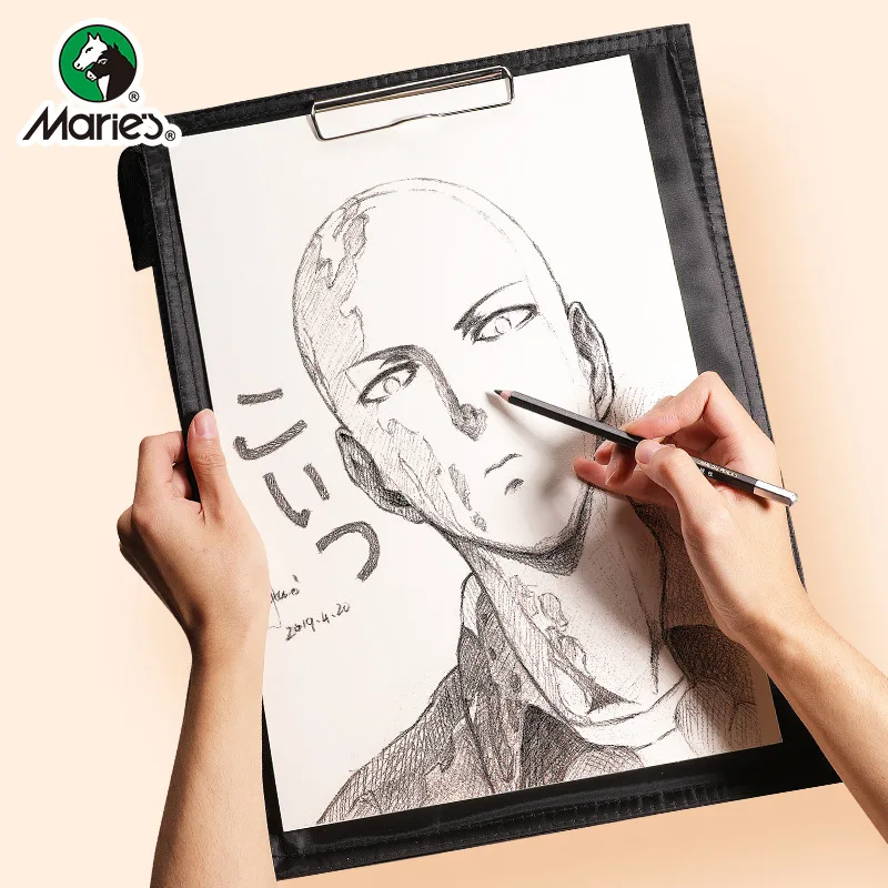 

Marley Sketch Sketch Board 8K Can Store Paper, Medium Density Drawing Board Clamp, Drawing Board Picture Clip, Storage Painting