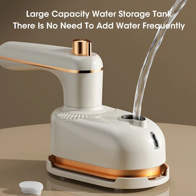 Mini Portable Electric Travel Iron Fast Heating Steam and Dry Dual Use Water Spray Gentle Clothes Garment Care Tool