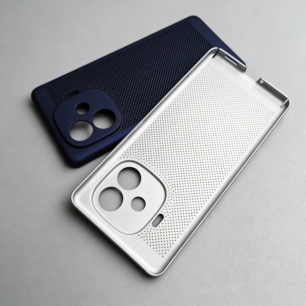 Ultra Thin Breathable Mesh Matte Hard Phone Case - Full Protective Cover