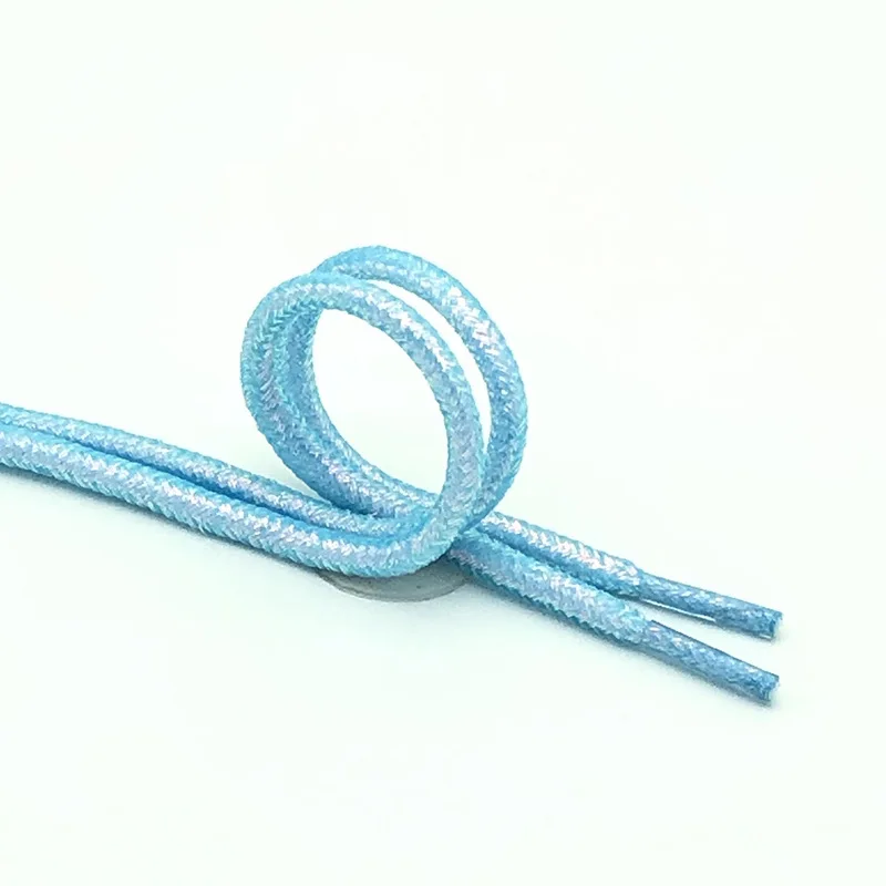 Vibrant 24-Color Metallic Shoelaces