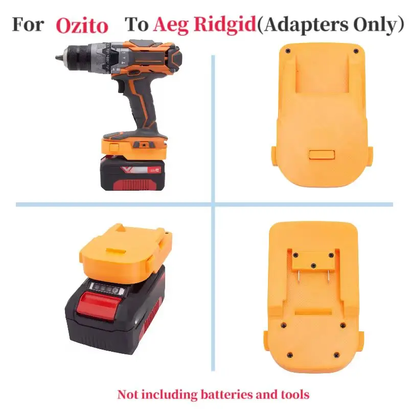 For For Ozito For Einhell 18v Lithium Battery Adapter Converter To AEG Rigid 18v Brushless Tools Only Adapter AliExpress