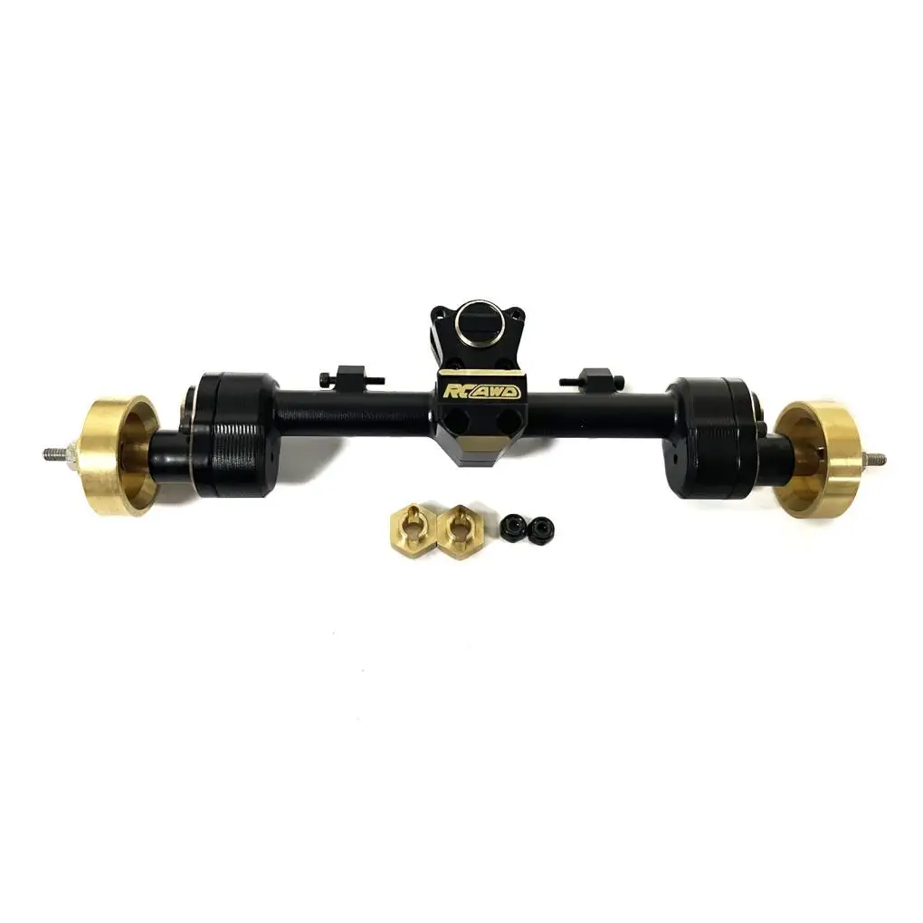 

Обновленная Улучшенная задняя ось из алюминиевого сплава для AXIAL SCX24 RC Car Part, аксессуары для радиоуправляемых автомобилей, запасные части