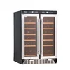 Compressor Double door Wine Cooler with LED Digital Control 5