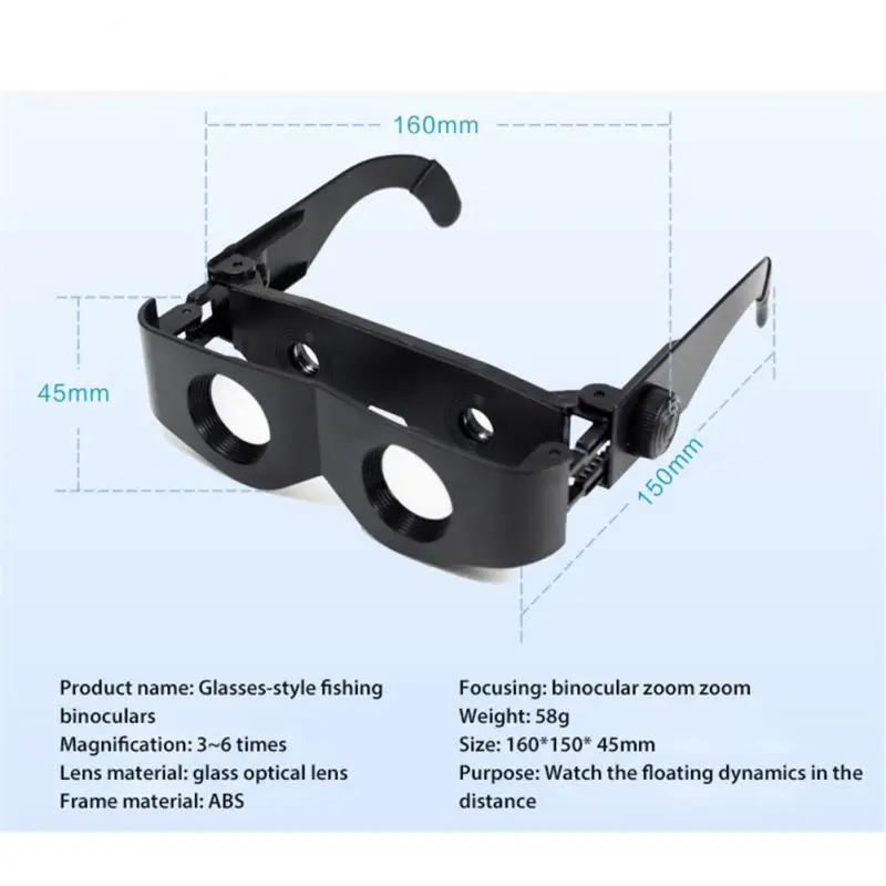 Low-light Telescope Special Head Portable Fishing Glasses Drifting Tool Fishing Telescope High-definition Fishing Binocle 6