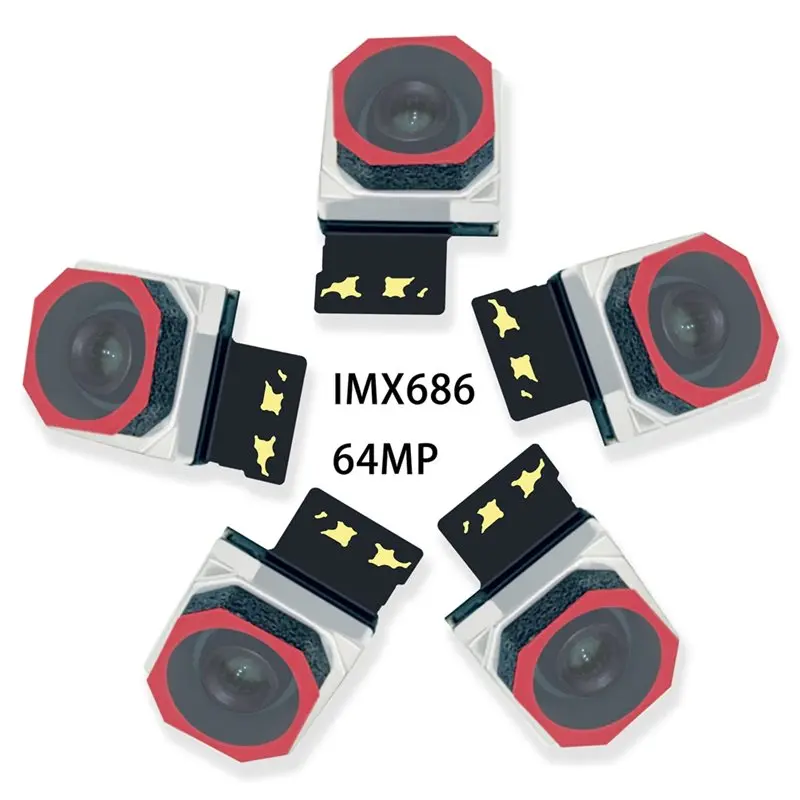 【Y19A】IMX686 64 메가픽셀 AF 자동 초점 스마트폰 Mipi 카메라 모듈, 1개 30프레임 초고화질 정밀도
