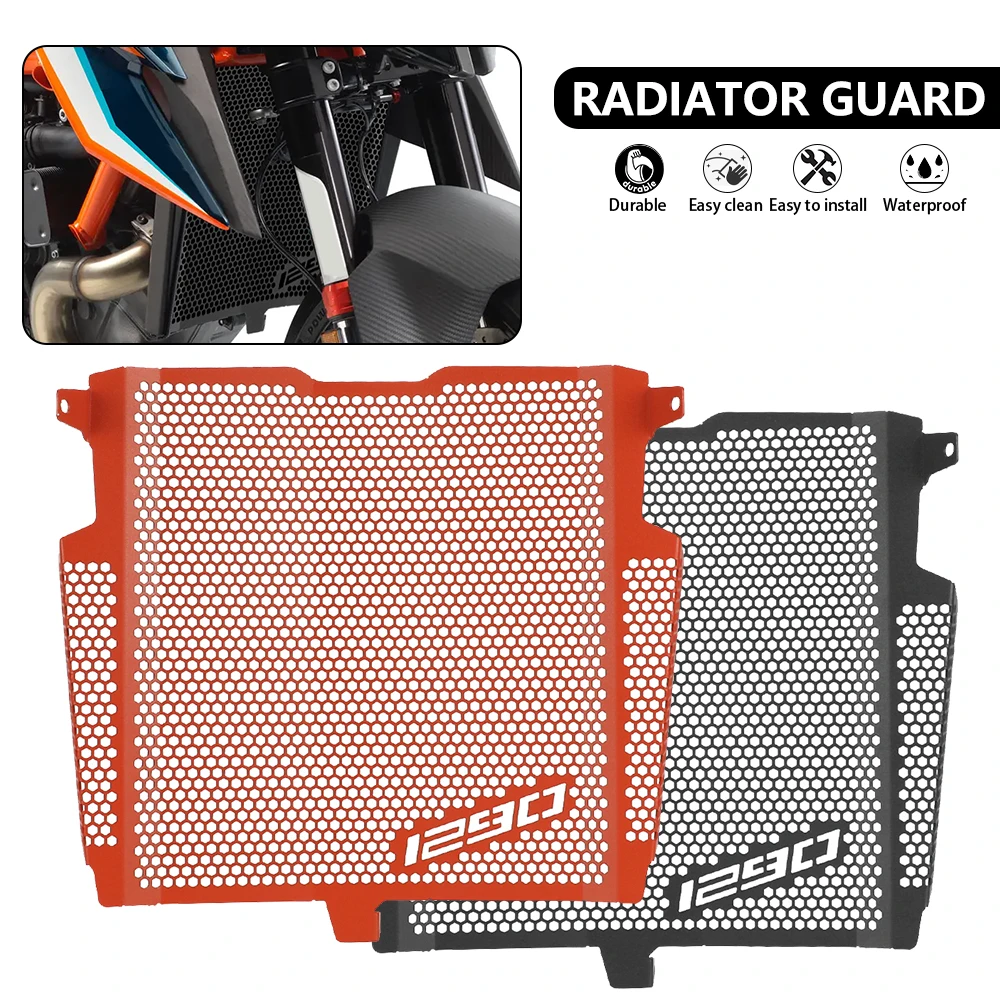 

2023 Motorcycle Radiator Guard Cover Protector Water Tank Grill For KTM 1290 SUPER DUKE R RR 2020 - 2022 1290 Super Duke R Evo