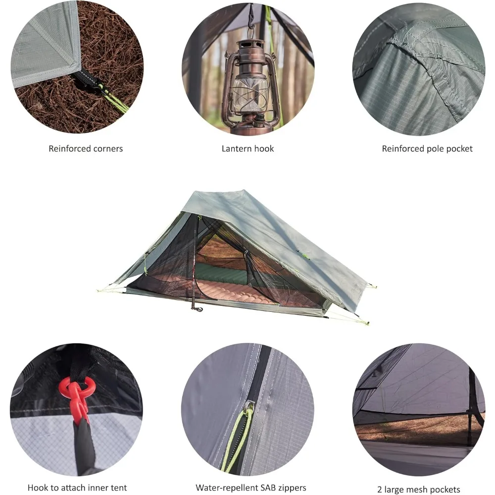Altair Two Ultralight Backpacking Tent, 3
