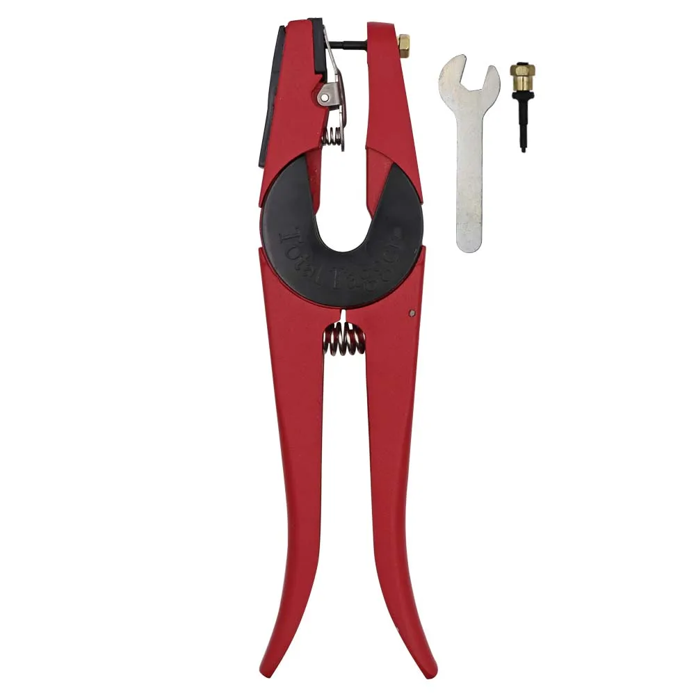 Farm Animals Ear Tag Pliers For Cow Goat With Spare Nails Clamp Needles Livestock Metal Goat Ear Tag Applicator sheep ear tag