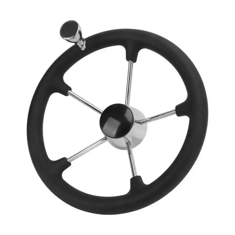 5‑Spoke Steering Wheel Boat Steering Wheel 13.5in for Yacht for Marine