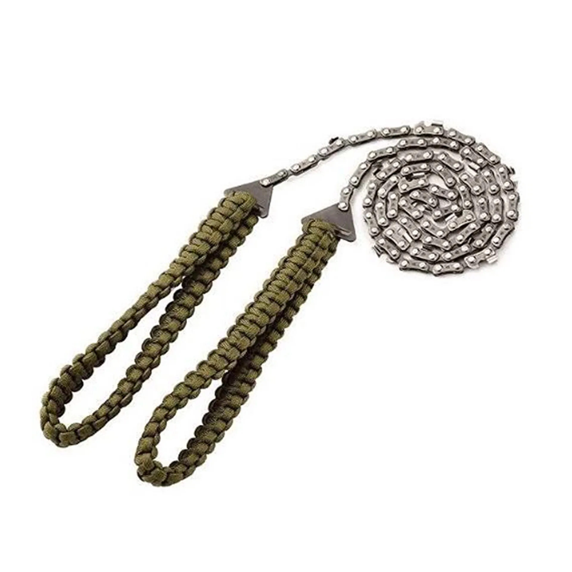 

Saw Portable Emergency Camp Survival Wire Cutter Portable Outdoor Camping Hiking Tools Manual Hand Braided Rope Chain