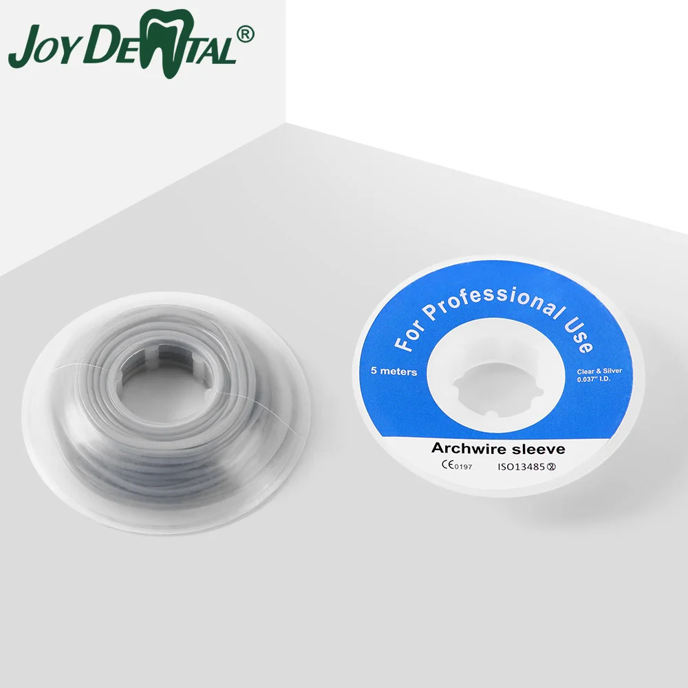 Dental Orthodontic Arch Wires Sleeve Tubing 5 Meters Elastic to