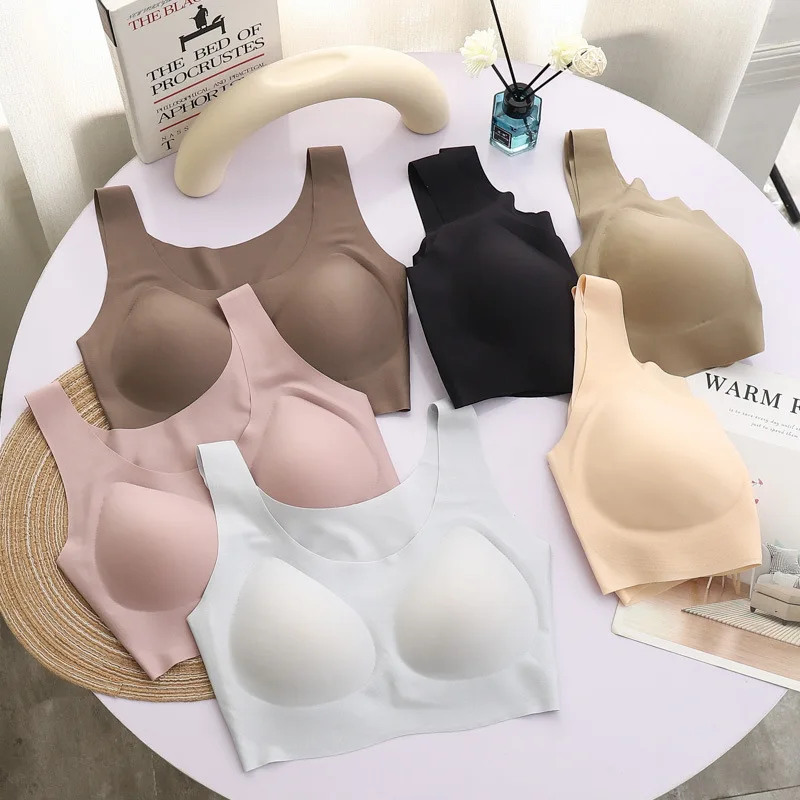 Women Underwear Seamless Bra Push Up Bralette Padded Bra Wireless