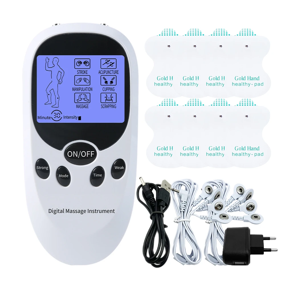 

6 Models EMS Electric Herald Tens Machine Acupuncture Body Massage Digital Therapy Massager Muscle Stimulator Electrostimulator