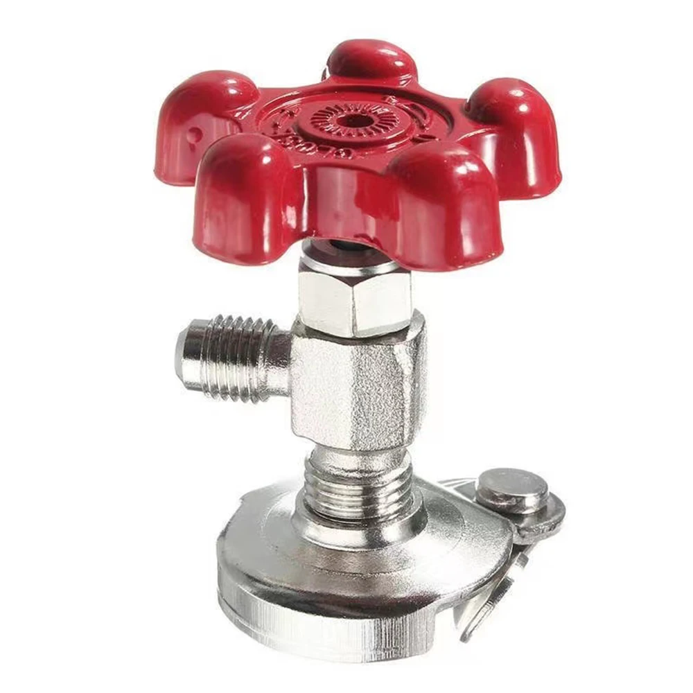Valvola A Vite R12, R22, R134, R410 Per Cilindri Freon, Valvola Del Cilindro Freon, Apribottiglie Refrigerante