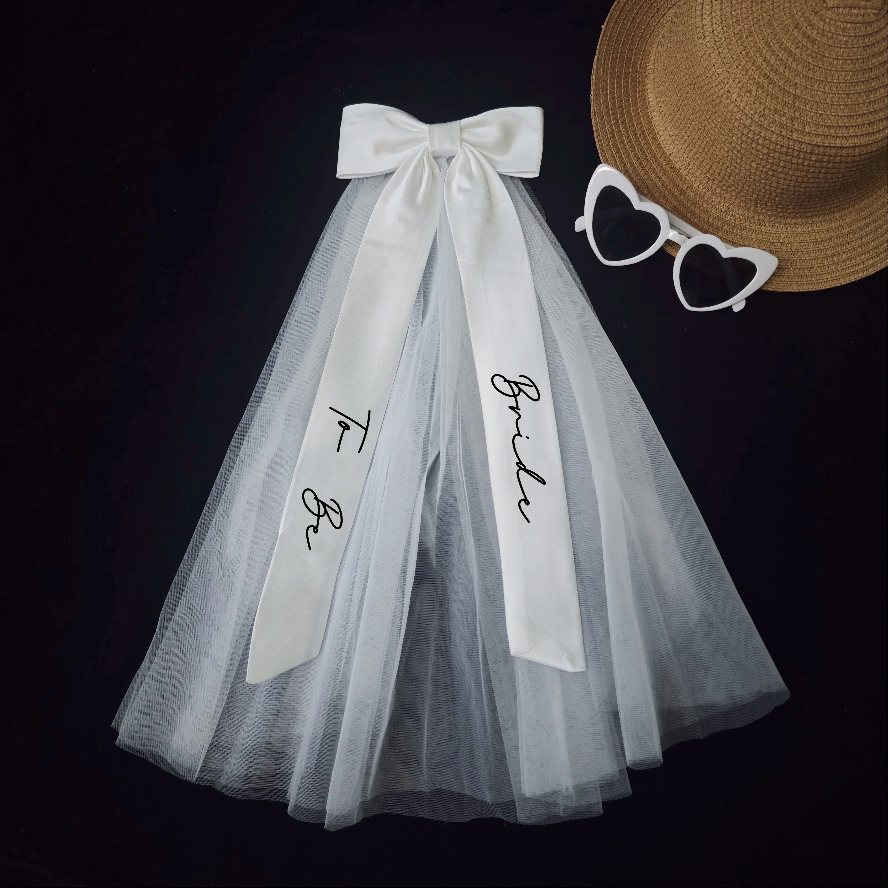 1PCS Bride To Be High Quality Bridal Decoration Accessories Creative Wedding Decoration Bridal Headcloth Wedding Photography - 4