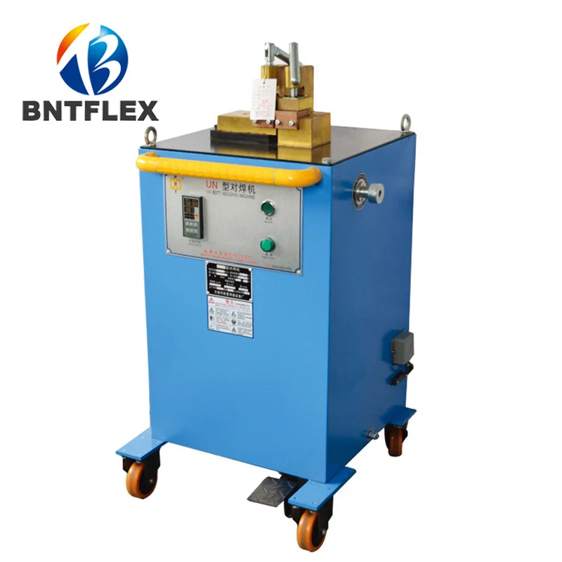 25 KVA high quality CNC semi-automatic round copper rod aluminum  round steel fireproof spark resistance butt welding machine