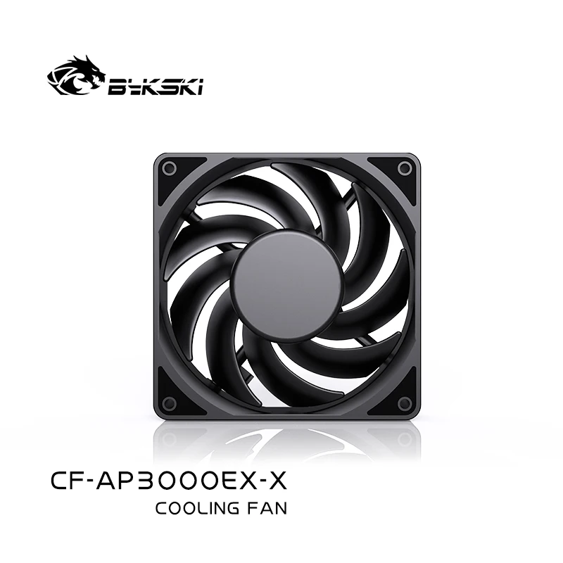 Water Cooling Performance Fan Grande Air Volume 101cfm 3000rpm Dedicado para Server Cooling Rbw Light Bykski-cf-ap3000ex-x - Imagem 5