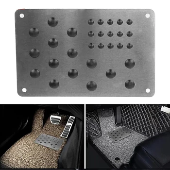 Aluminum Alloy Car Heel Plate Pedal 1