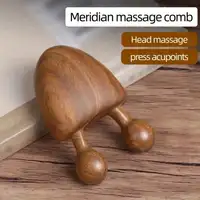 Wooden Nose Massager, Facial Relaxation Massage, Eye Tendon Stick - Image 2