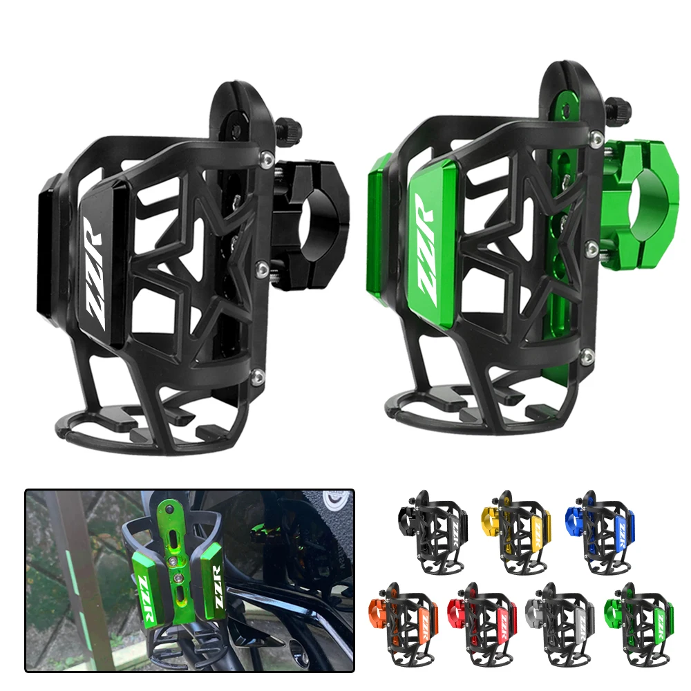 

FOR KAWASAKI ZZR250 ZZR600 ZZR1200 ZZR1400 ZZR 600 1200 1400 Motorcycle Beverage Water Bottle Cage Drink Cup Holder Stand Mount