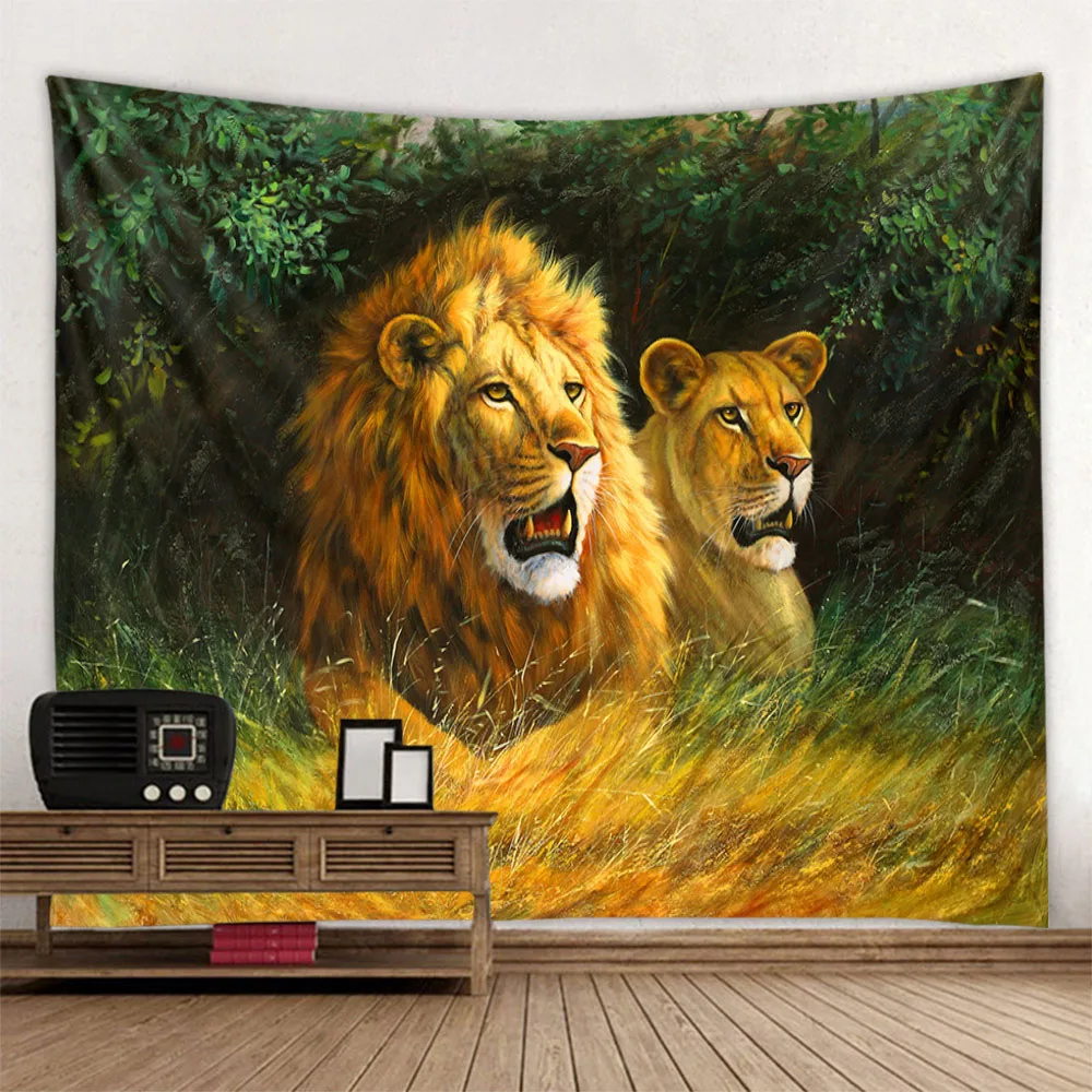 Рисунок 4 - Настенная подвесная ткань с рисунком животных