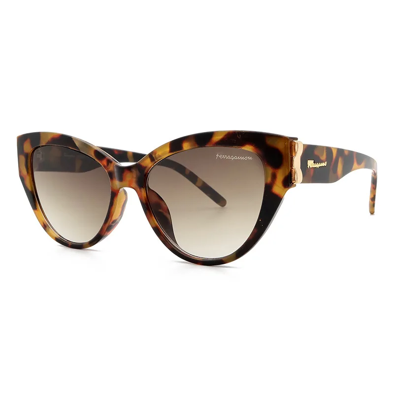 Lunettes de Soleil à Petite Monture Européenne et Américaine, Œil de Chat, à la Mode, avec Nministériels d, Transversales, pour Femme, Nouvelle