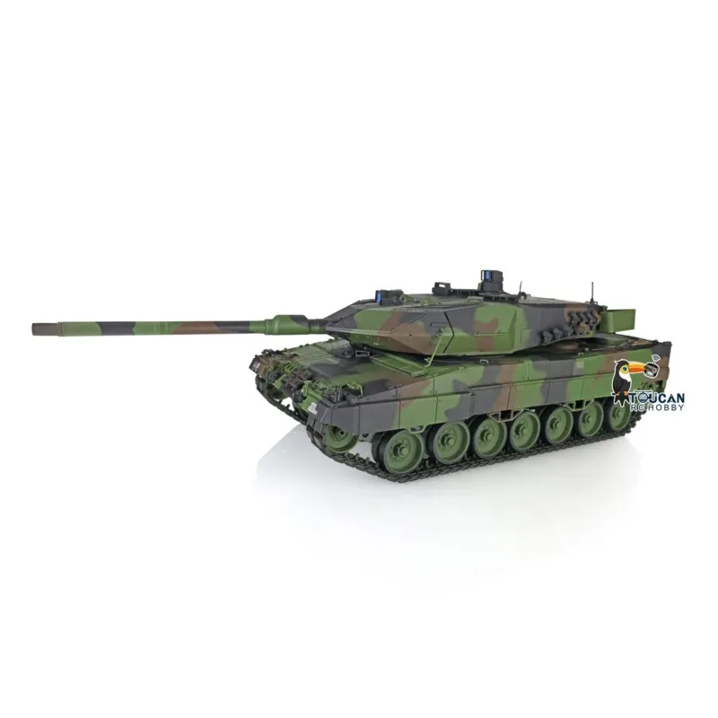 1/16 2.4Ghz HENG LONG 7.0 플라스틱 Ver Leopard2A6 RC 탱크 3889 메인보드 배터리 포함 리모컨 모델 BB 유닛 TH17573-SMT4