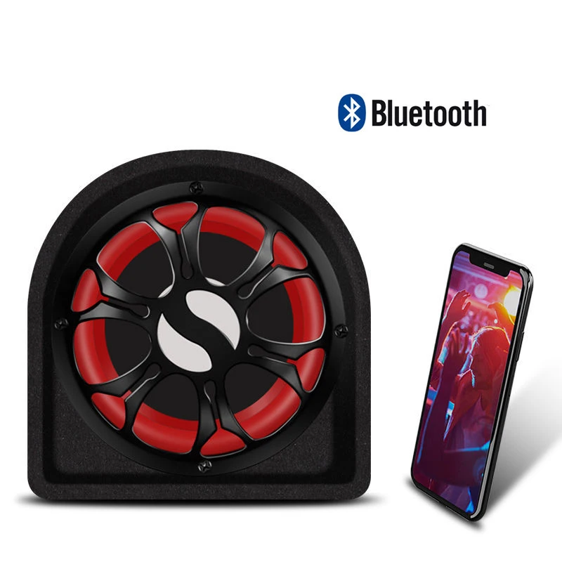 6 inch 12v 110v 220v 3 in 1 Car Audio Hifi Portable 200w Active Tunnel Speakers KTV Boom Box Stage Van Car Tube Auto Subwoofers