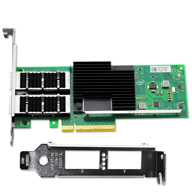 Чипсет Intel XL710 PCIe 3,0 X8 QSFP + 40G, Однопортовый строковый телефон 6