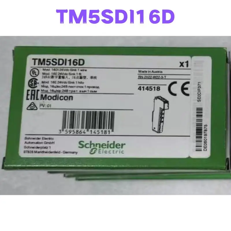 

Brand New And Original TM5SDI16D PLC Input Module