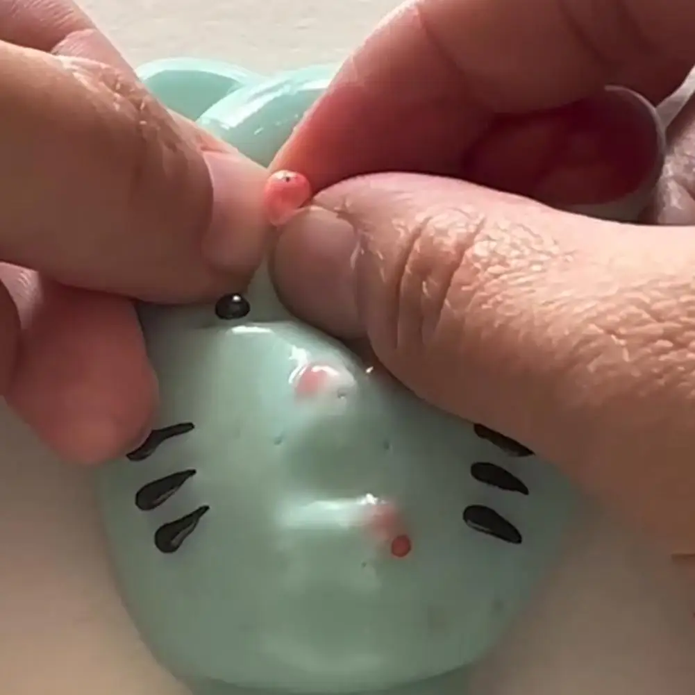 1/2/5Pcs Funny Pimple Popper Acne Relief Toy Reusable Low Rebound Decompression Toys Unique Home Decoration Friend Birthday Gift 3