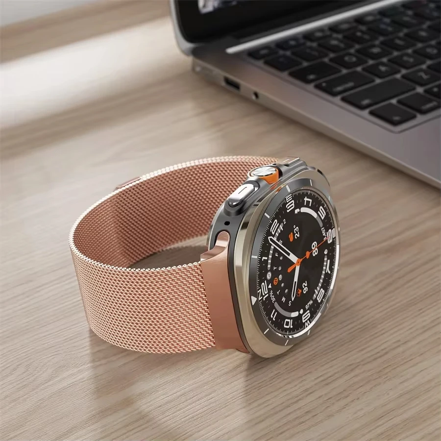 Stainless Steel Magnetic Milanese Loop Bracelet - Business Edition Watch Strap