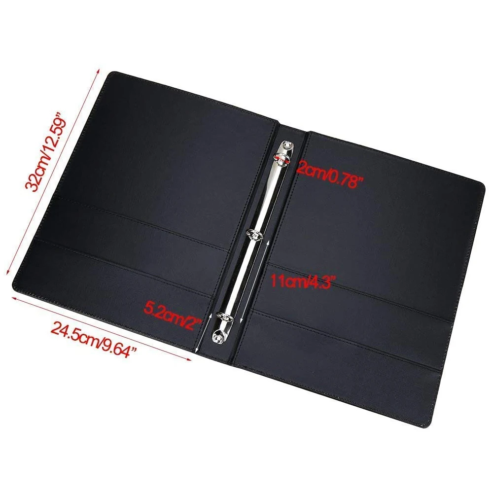 ArtRIght Ring Binder, A4 Size,Black, Ring Binder File (Pack of 1, Black) :  Amazon.in: Office Products