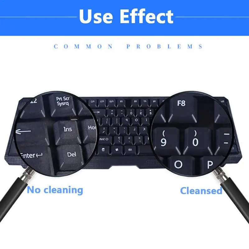 Car cleaning gel 160g Car cleaning glue Slime Automobile cup holders Sticky jelly gel compound Dust wiper Cleaner