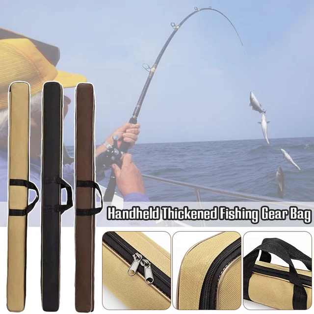 1Pc Portable Fishing Rod Carrier Pole Tool Storage Bag Protective