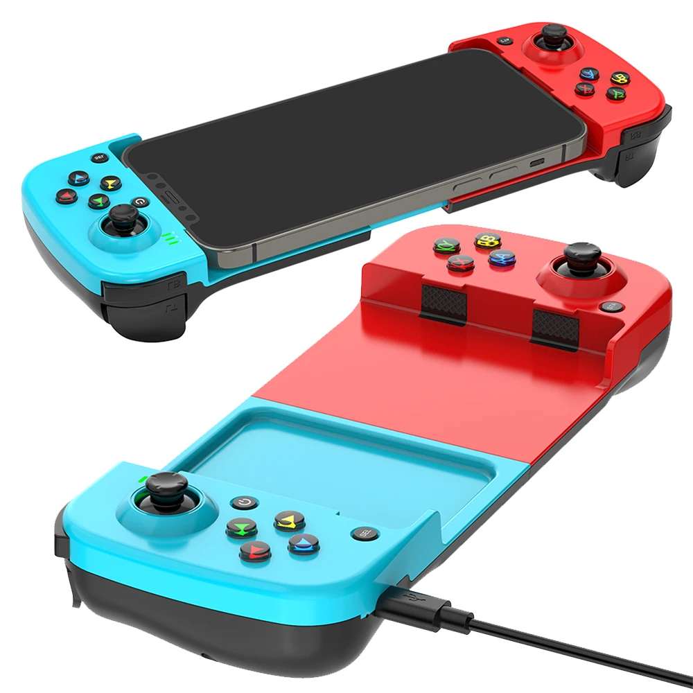 D3 Type C Telescopic Mobile Phone Gamepad Bluetooth Compatible 5 0 Wireless Game Controller Joystick For Pubg For Ps4 Switch Pc Gamepads Aliexpress