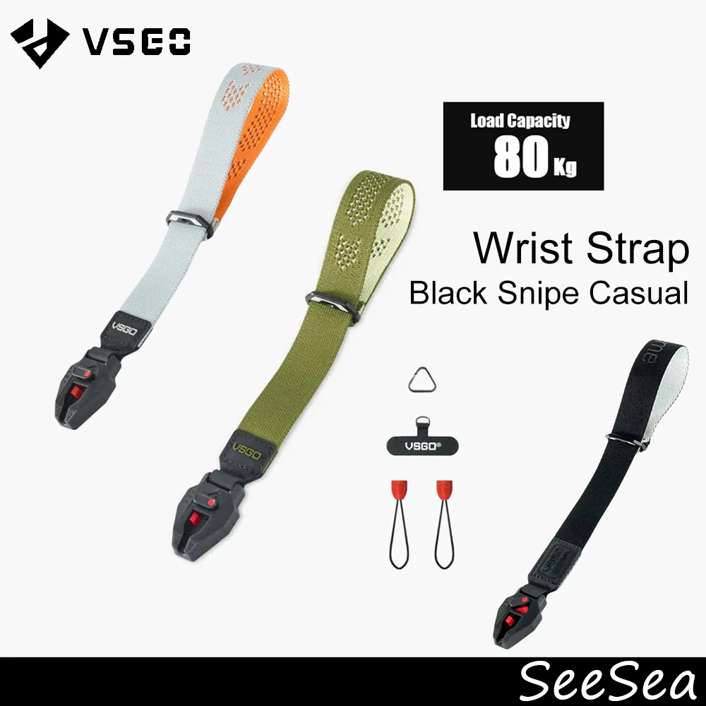 VSGO 블랙 스나이프 캐주얼 경량 카메라 손목 스트랩 / 휴대폰 손목 스트랩..