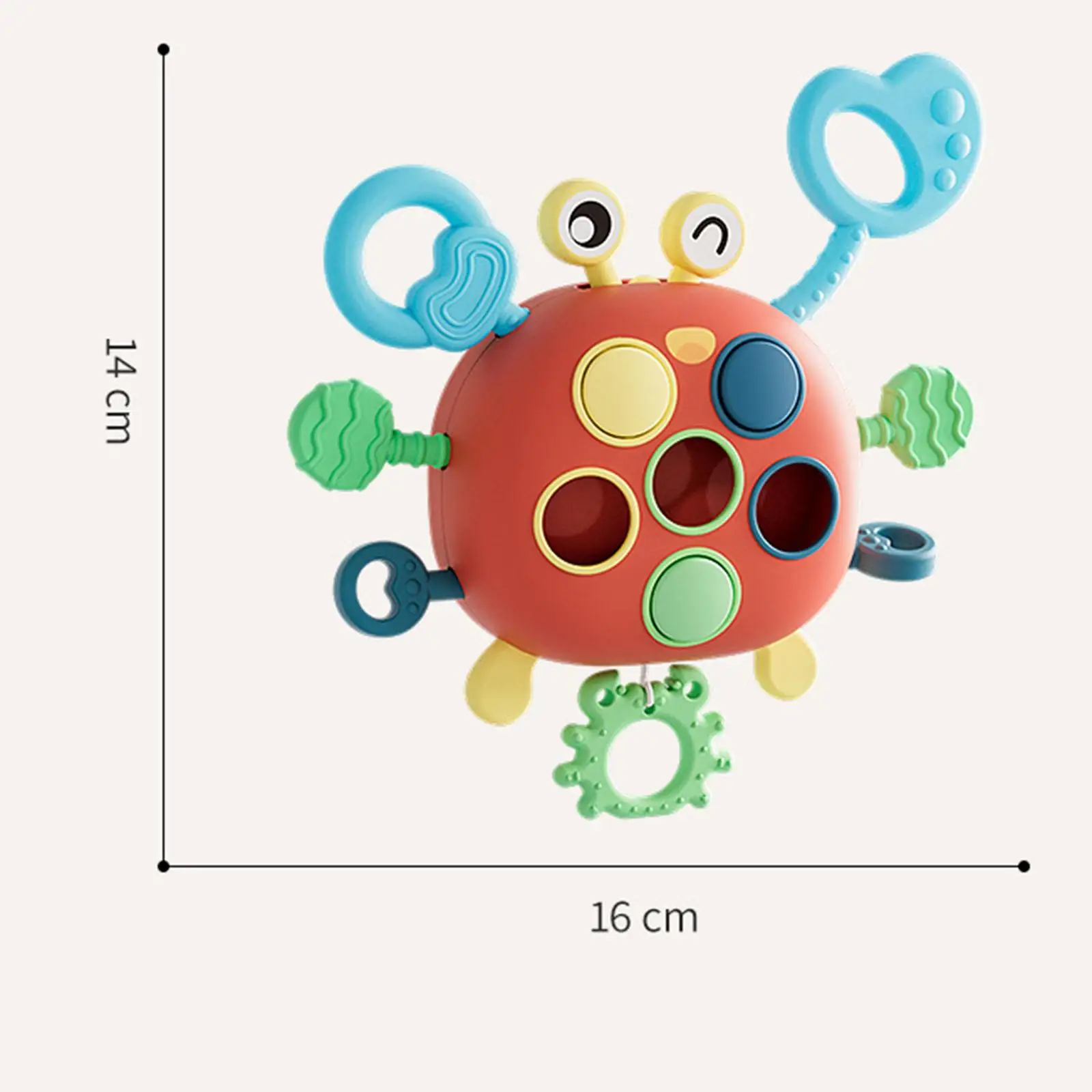 Jouets sensoriels Montessori pour bébé : cordon de traction