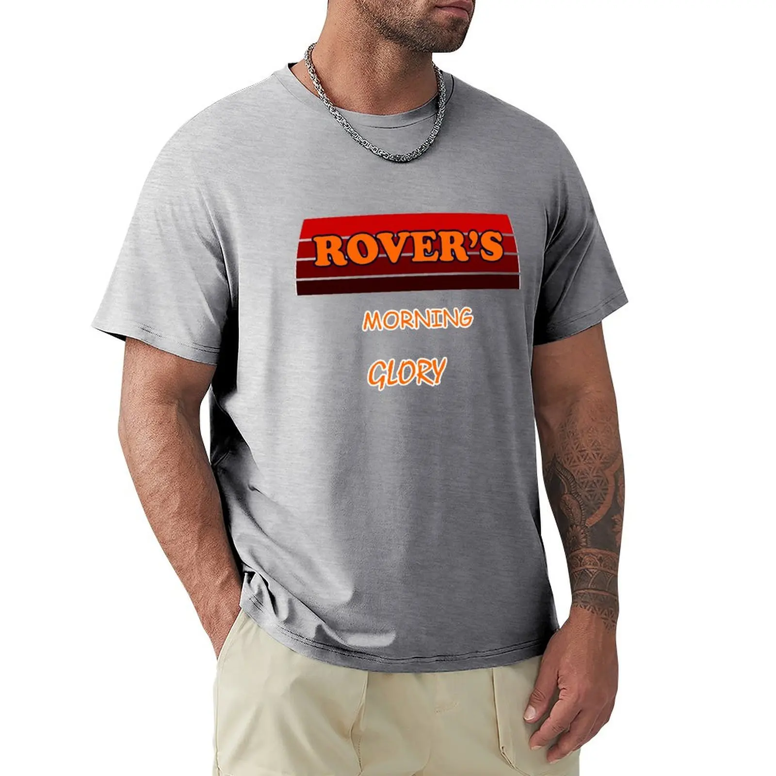 

Rover's Morning Glory radio show T-Shirt heavyweights blanks T-shirt men