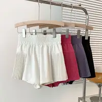 New Sports Shorts for Women High Waist Anti-exposure Running Training Pilates Fitness Pleated Skirt Quick-drying Yoga Shorts