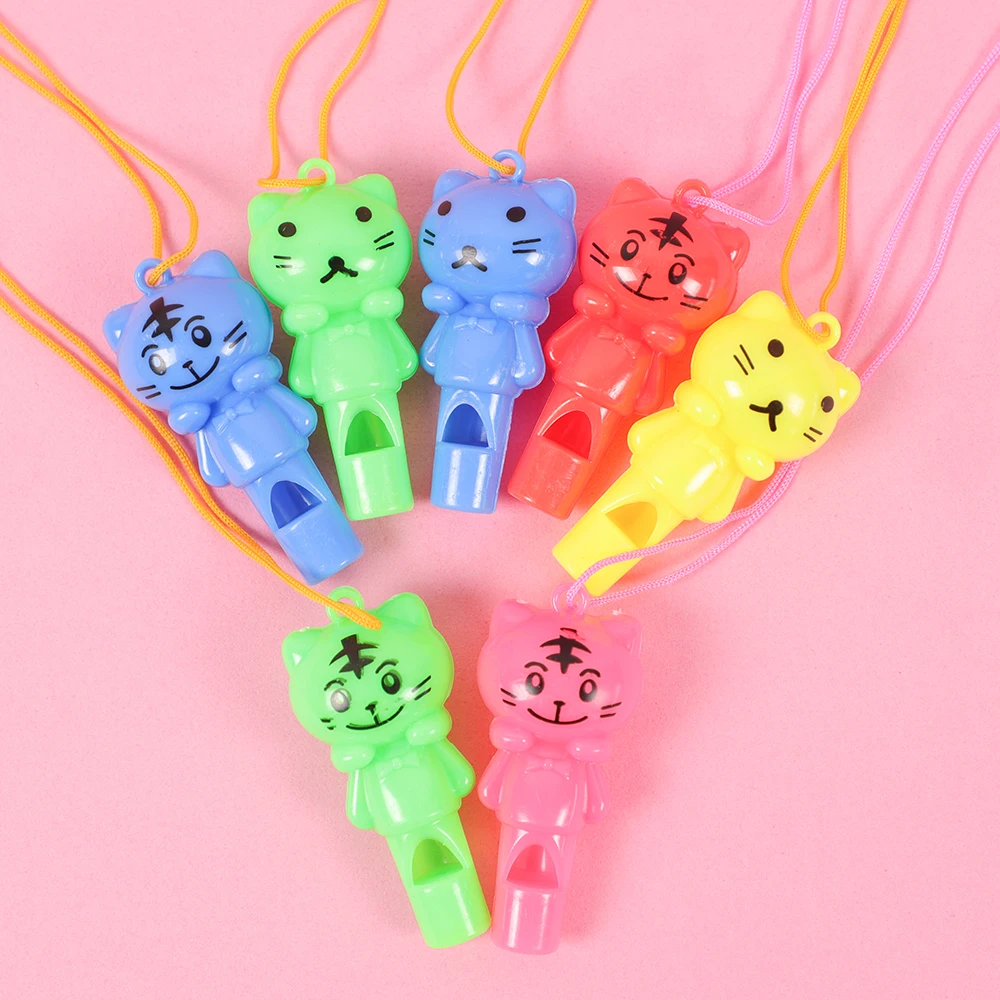 Cute Cat Football Whistles 20Pcs for Kids Birthday Party