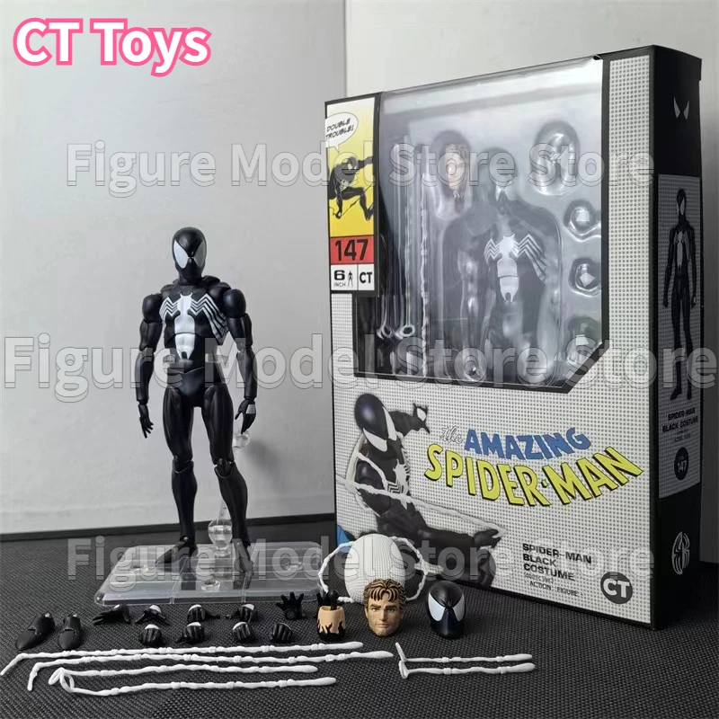 CTtoys アメイジングヤマグチ　スパイダーマン　ブラックスーツ　ヴェノム仕様 CTtoys アメイジングヤマグチ スパイダーマン ブラックスーツ