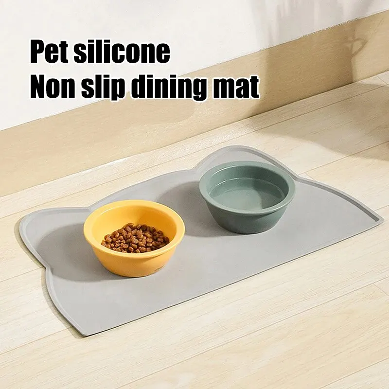 1PC pet placemats Waterproof And Non-slip Prevent Food And Water Spills Easy To Clean For Dogs Cats