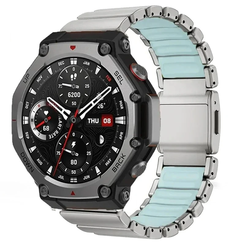 Luxury Alloy Metal Magnetic Strap with Buckle - Premium Watch Band Accessories