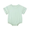 2025 Summer Newborn Baby Clothing Bamboo fiber casual Rompers 3-24M Infnat Boys Girls Jumpsuit Bebe Body Clothes Short Sleeve 6