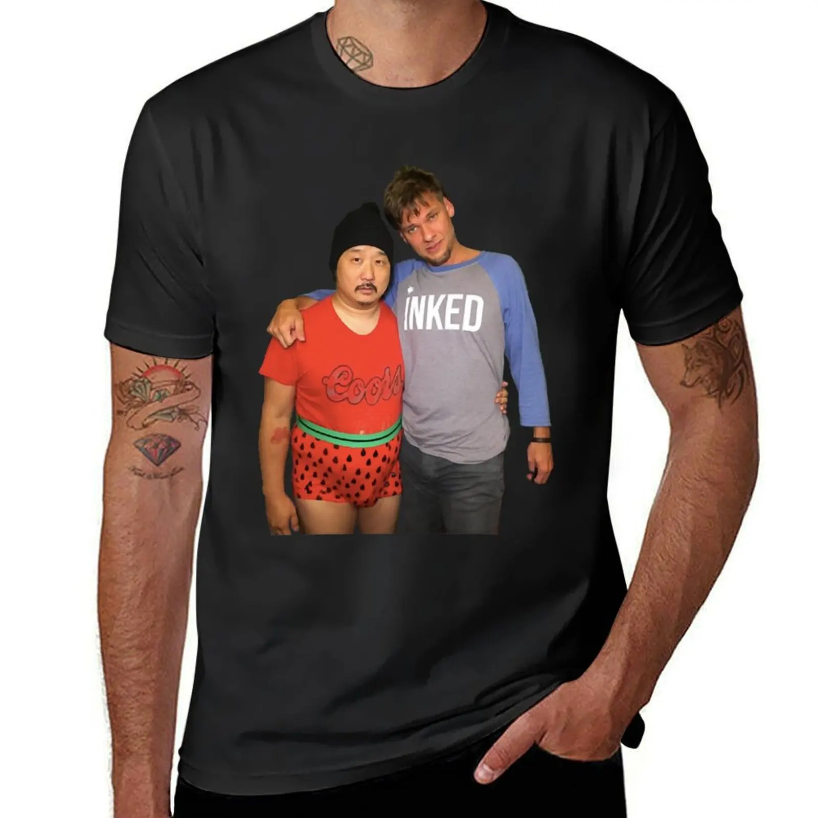 My Favorite People Bobby Lee Theo Von Tigerbelly Podcast Gift For Fan T-Shirt tops heavyweight t shirts for men
