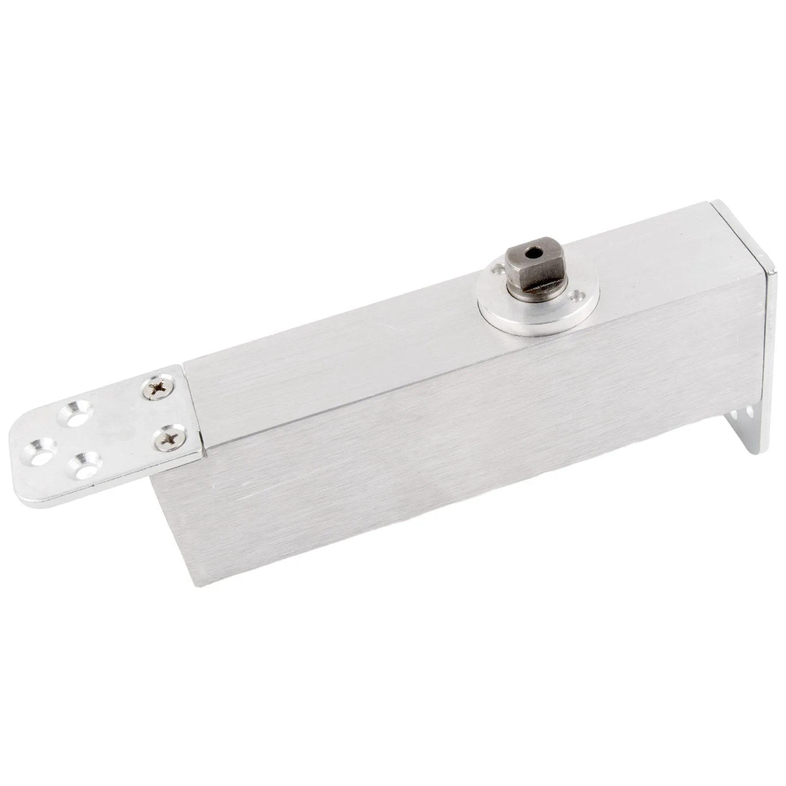 

Automatic Hinge Door Pivot Hinges Hydraulic Two-way Opening Alloy Black Brushed Silver Casting Aluminium Conceal Heavy