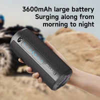 ZEALOT-S49PRO Portable Bluetooth Speaker 20W IPX6 Waterproof,Micro SD Card,AUX-in Plug,10H Playtime,RGB Light  Wireless Stereo - Image 5