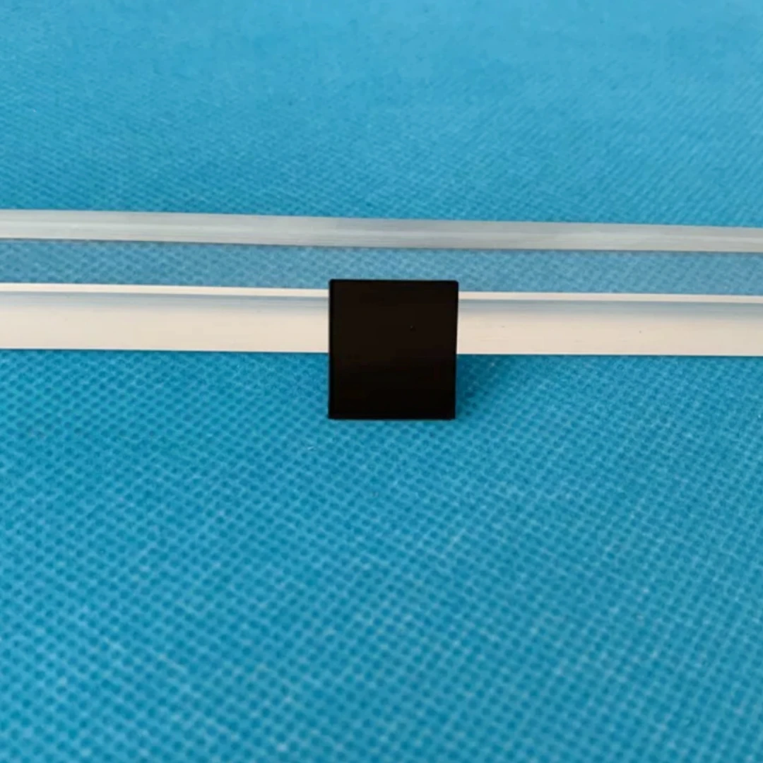 16x16mm ND 중립 밀도 필터 회색 유리 0.1% 1% 투과율 조명 감광 렌즈(머신 비전 사진 레이저 장치용)